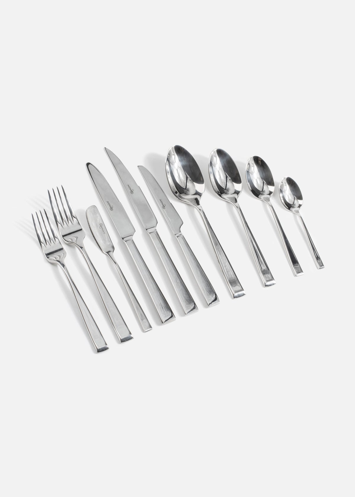 Cubiertos de acero inoxidable Bari para mesa y servicio HORECA