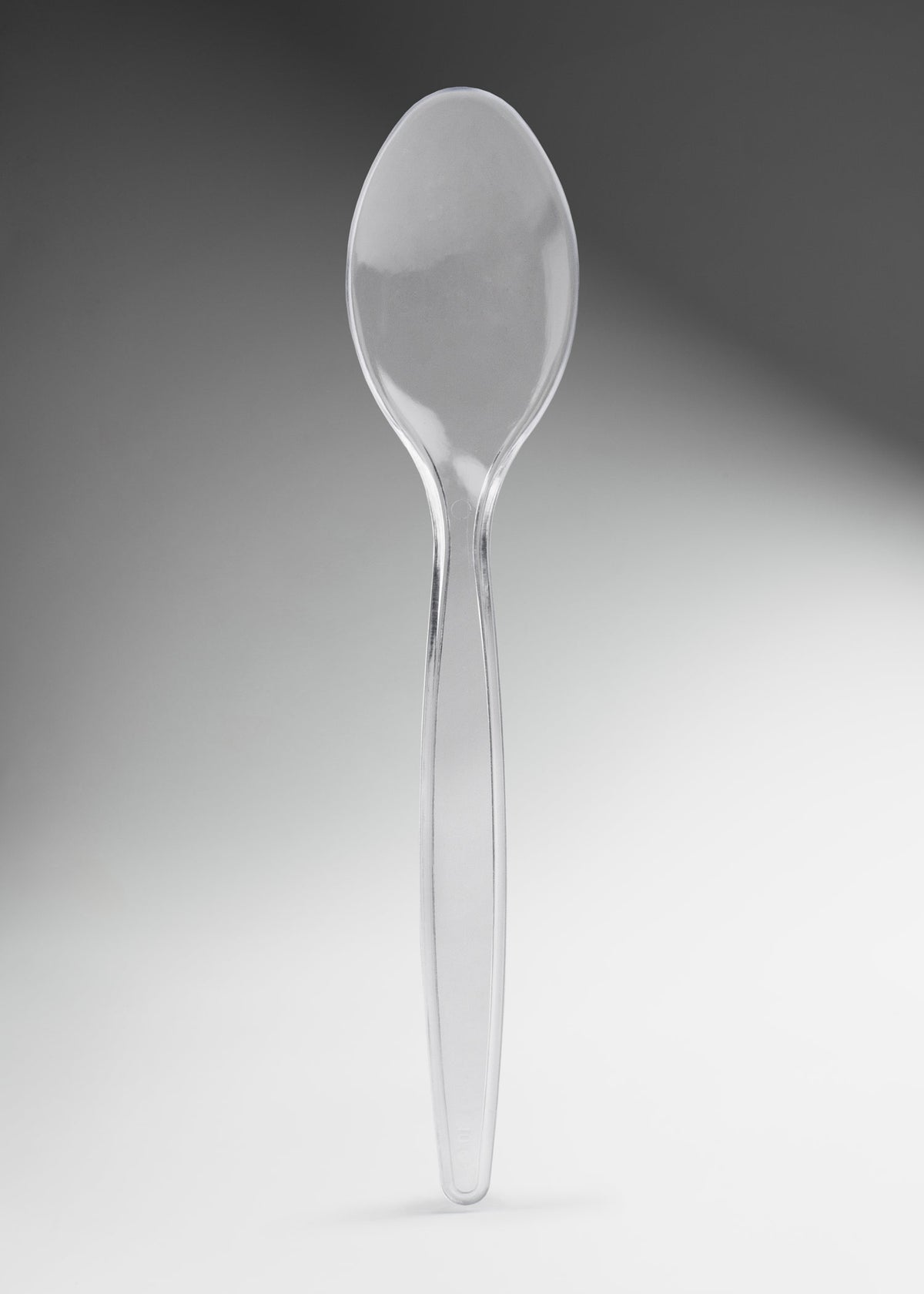 Cubiertos desechables de plástico transparente 19 cm — imagen de producto