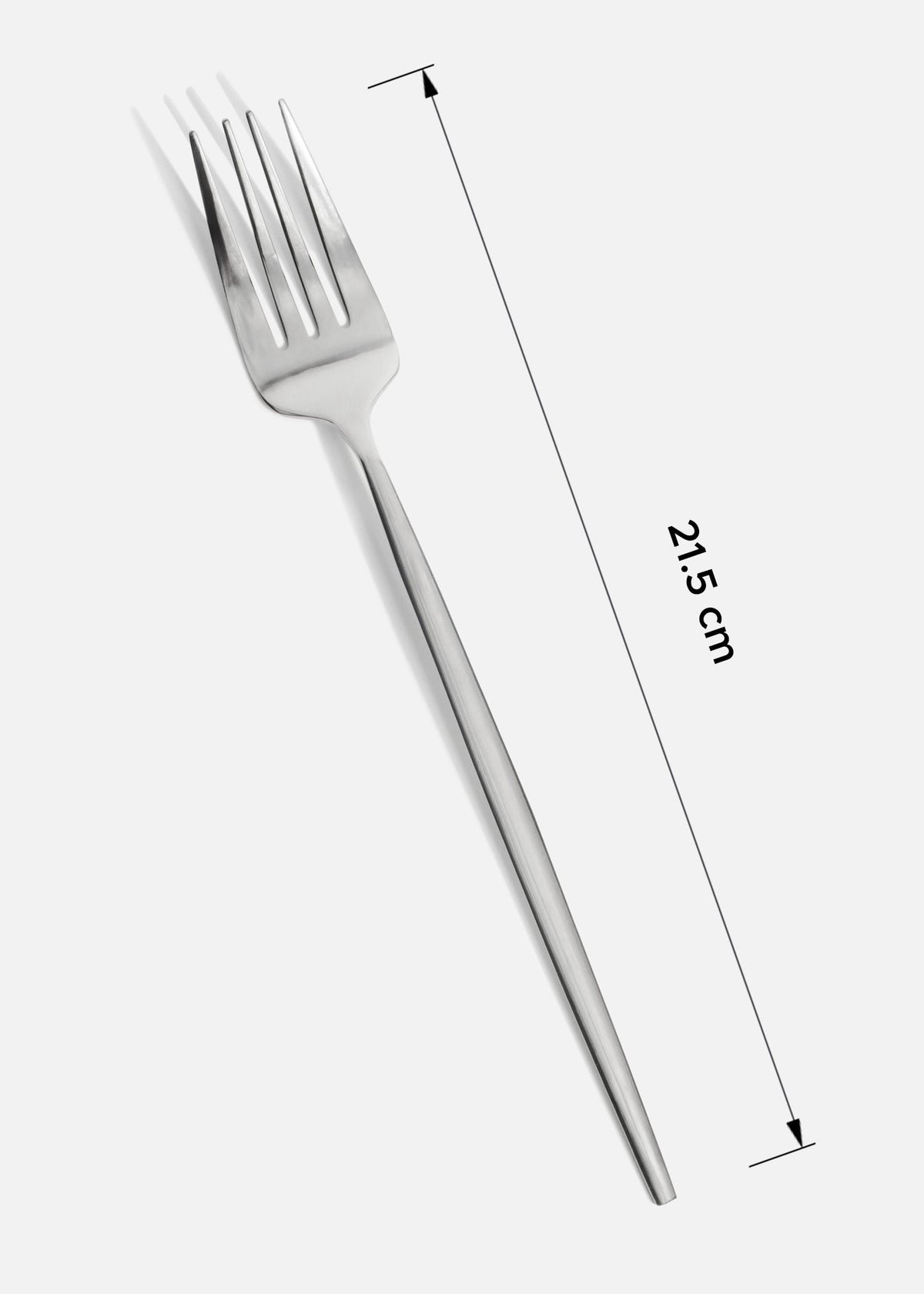 Cubiertos de mesa de acero inoxidable plata Santiorini — imagen de producto