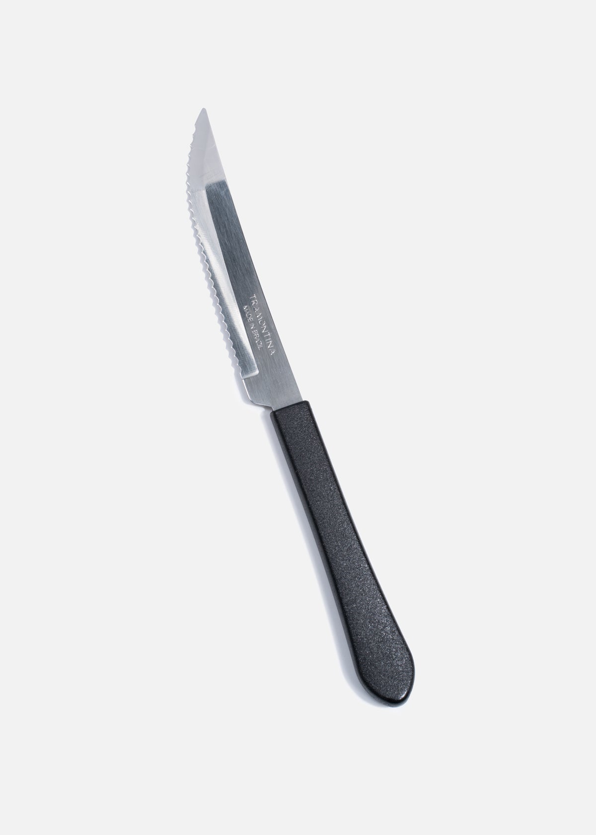 Cubiertos de acero inoxidable mango negro Noir Cut — imagen de producto