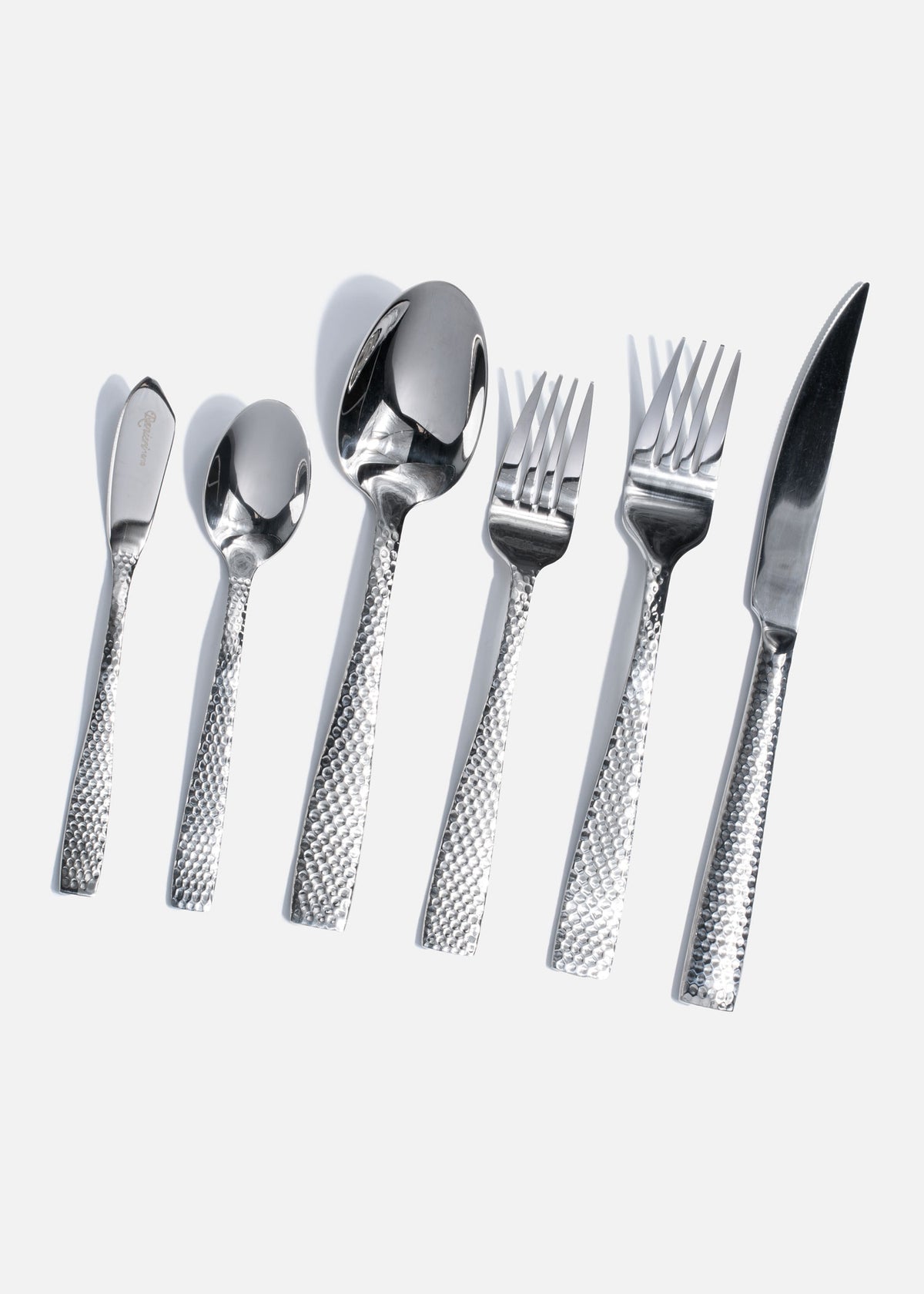 Cubiertos de mesa acero inoxidable plata brillante Bombay — imagen de producto, vista 1