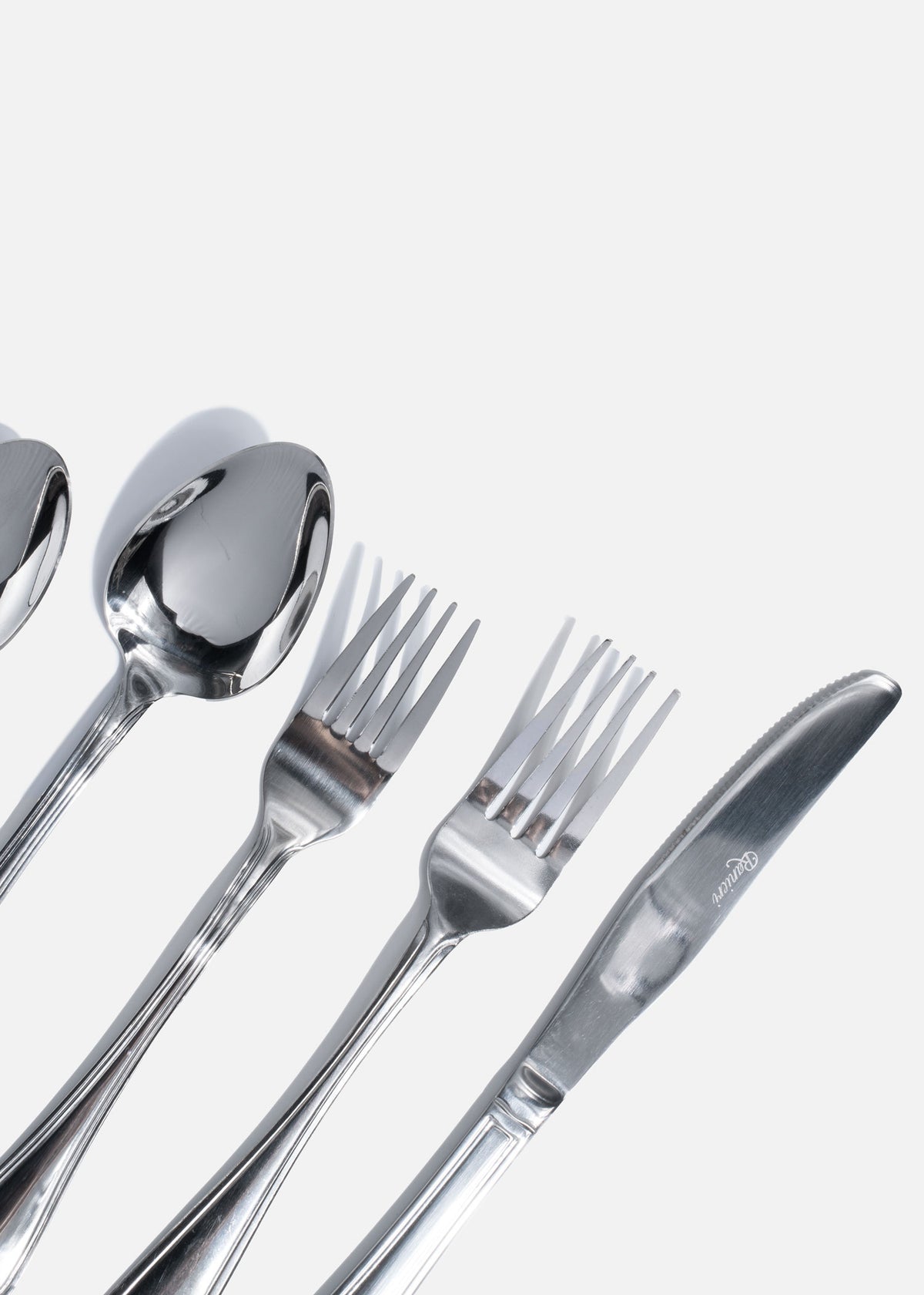 Cubiertos de mesa acero inoxidable silver Ring — imagen de producto, vista 13