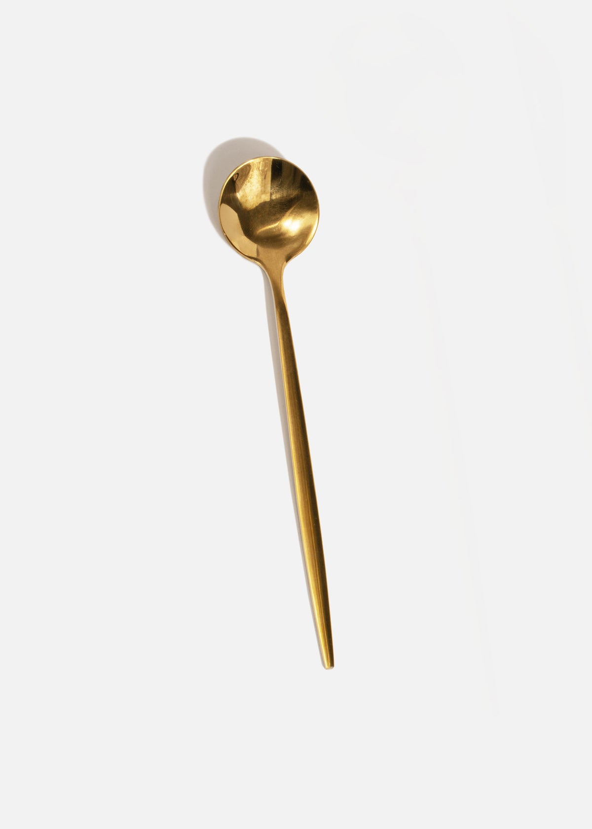 Cuchara premium cafetera de acero inoxidable dorado para restaurantes hoteles y montajes elegantesAura Santorini 15 cm — imagen de producto