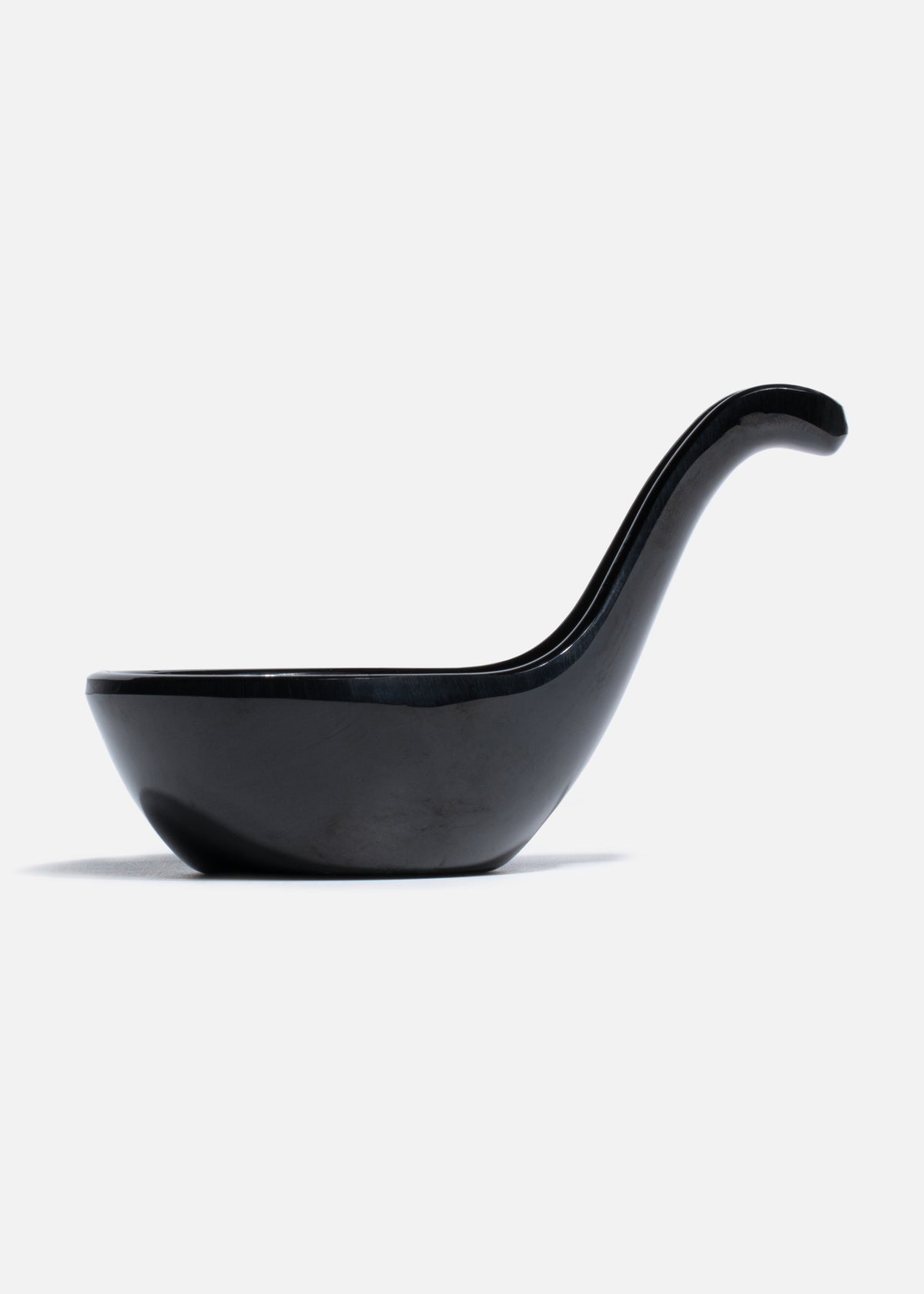 Cuchara de degustación melamina negra 10 cm — imagen de producto, vista 1