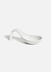 Cuchara de degustación con pie de de porcelana 11x5.1 cm — imagen de producto, vista 1