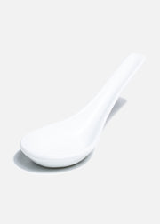 Cuchara para ramen de porcelana blanca Sōsu 13.5 cm — imagen de producto, vista 1