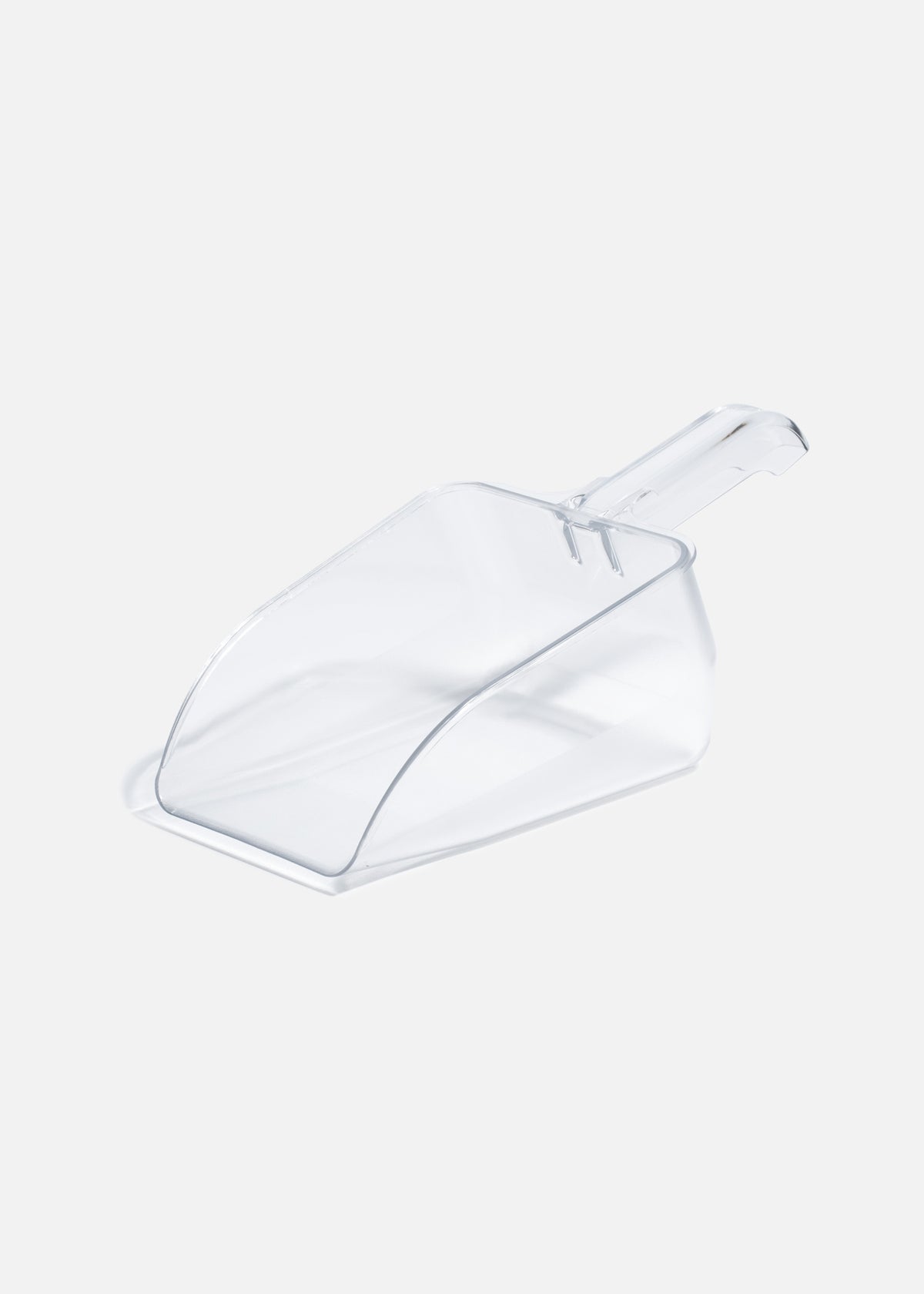 Cucharon para hielo de policarbonato transparente. Premium — imagen de producto