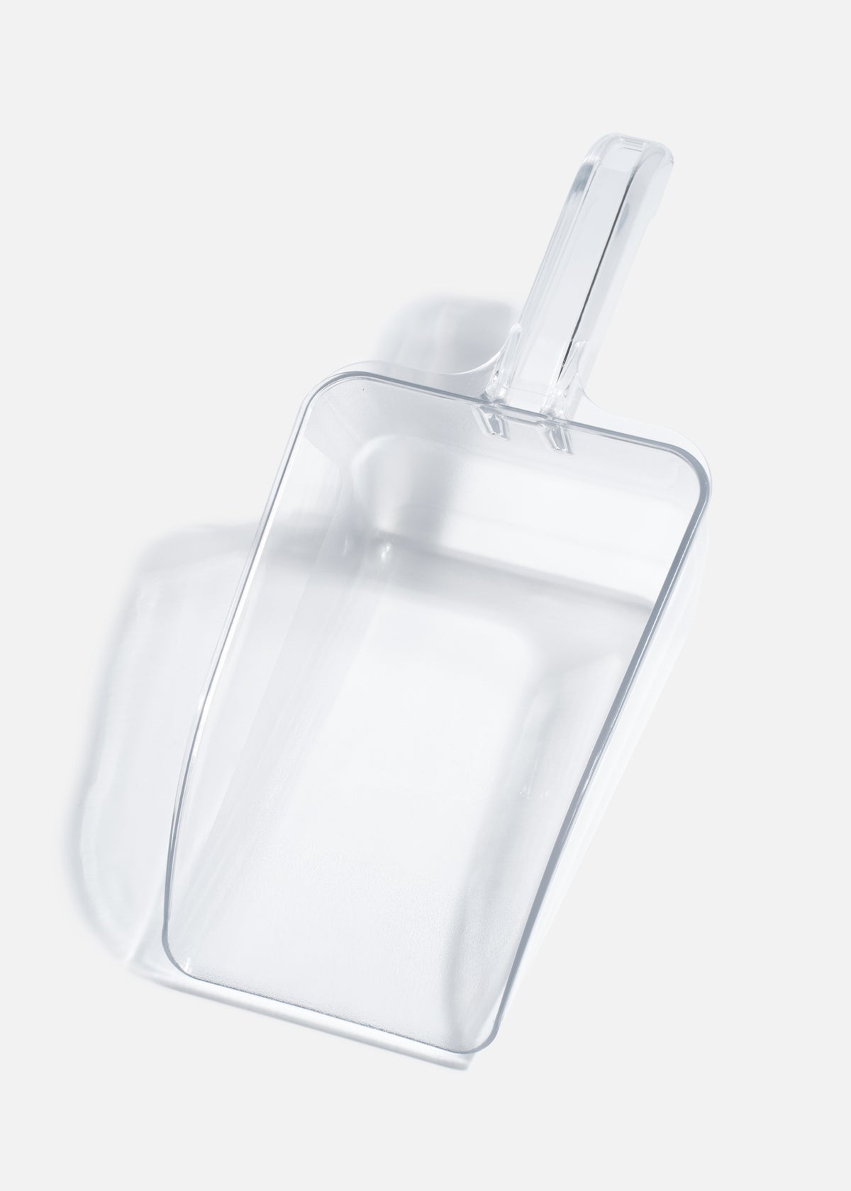 Cucharon para hielo de policarbonato transparente. Premium — imagen de producto