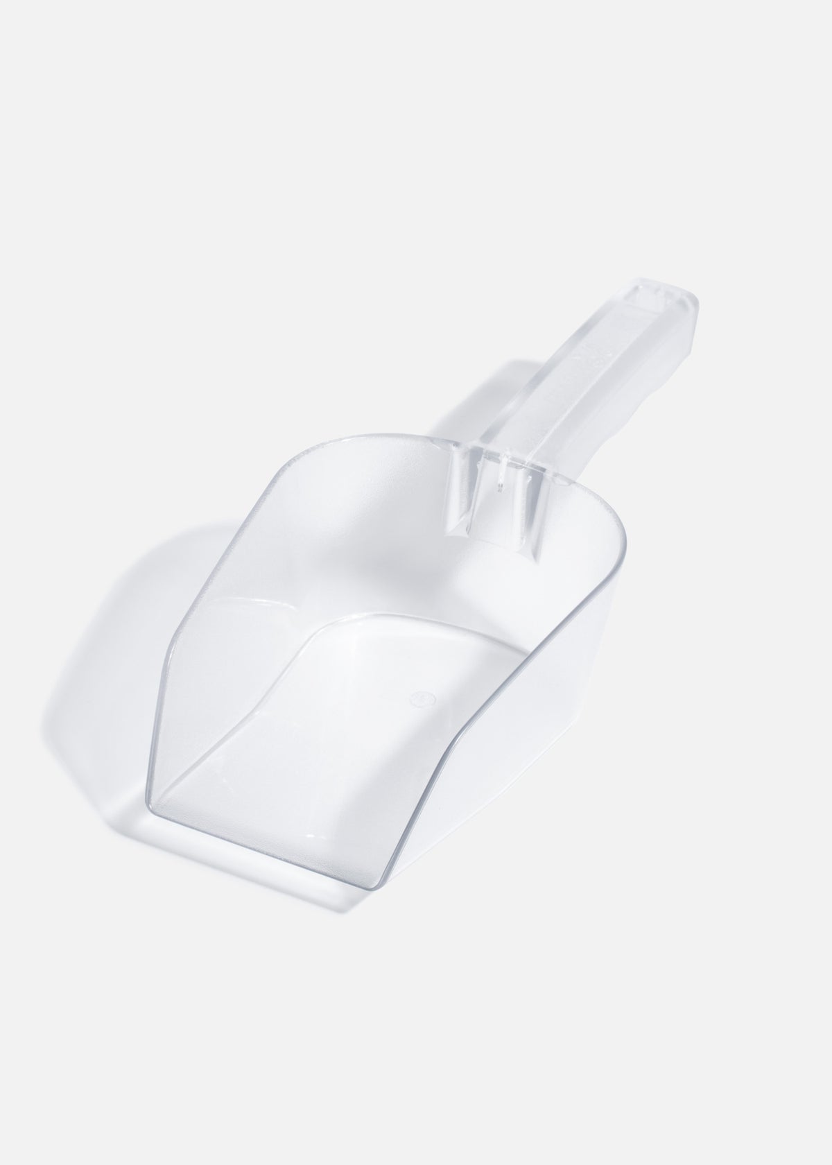 Cucharon para hielo de policarbonato transparente. Premium — imagen de producto