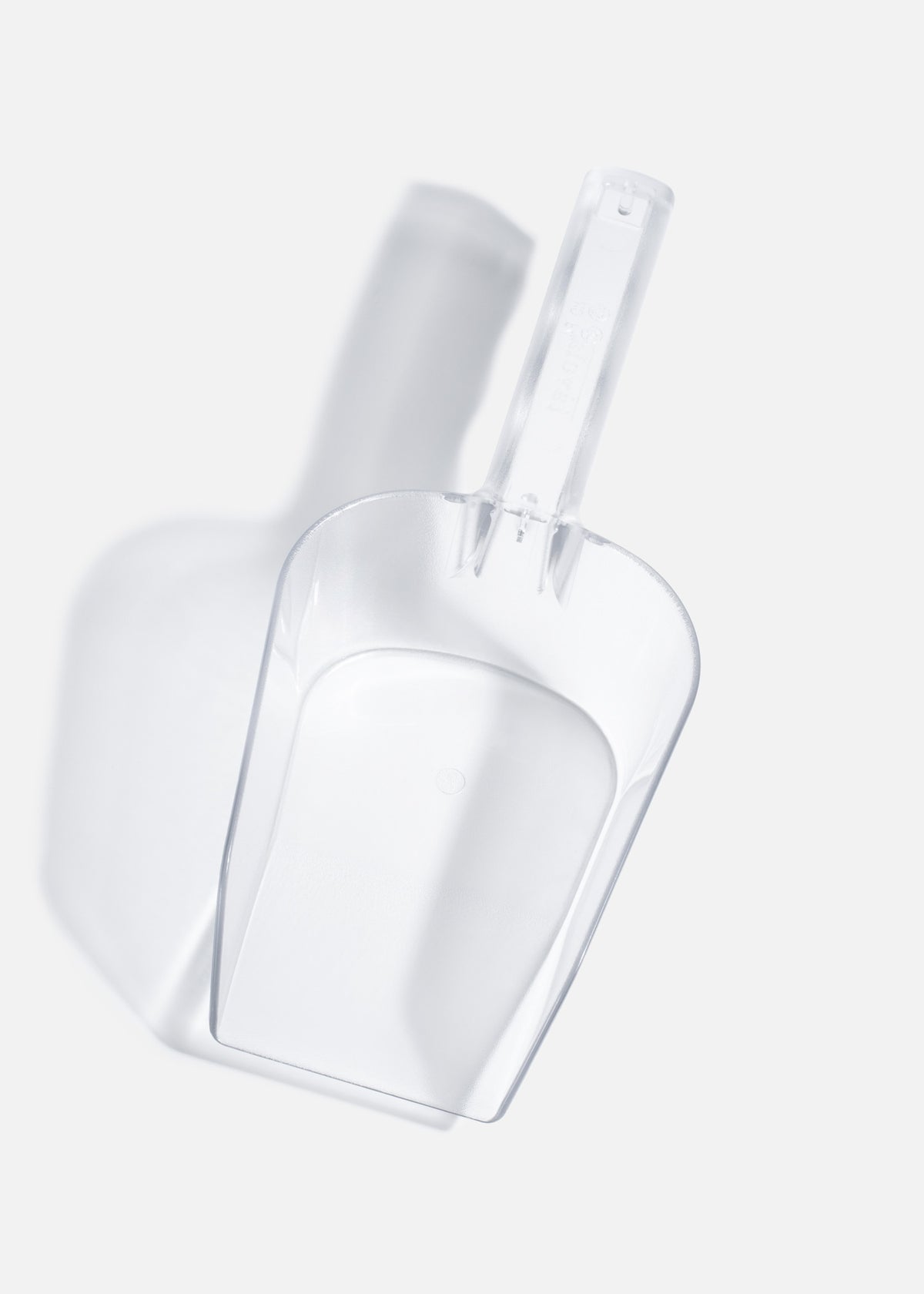 Cucharon para hielo de policarbonato transparente. Premium — imagen de producto
