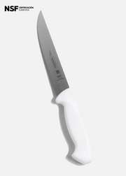 Cuchillo de acero inoxidable para deshuesar blanco Deboner NSF 6". Premium — imagen de producto, vista 1
