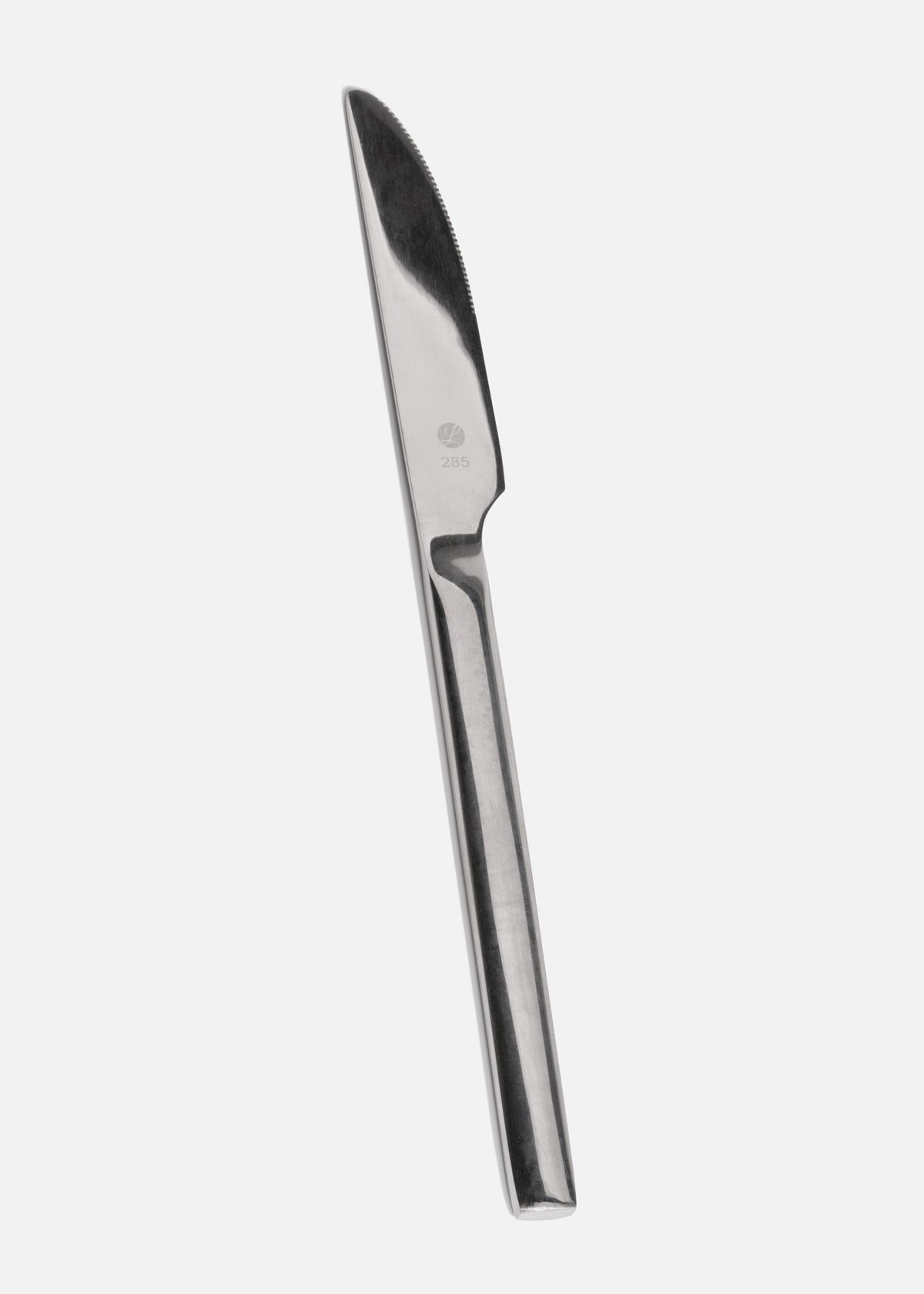 Cuchillo de mesa plata de acero inoxidable 18/0 para restaurantes y eventos Elexa 23 cm (9") — imagen de producto