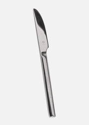 Cuchillo de mesa plata de acero inoxidable 18/0 para restaurantes y eventos Elexa 23 cm (9") — imagen de producto