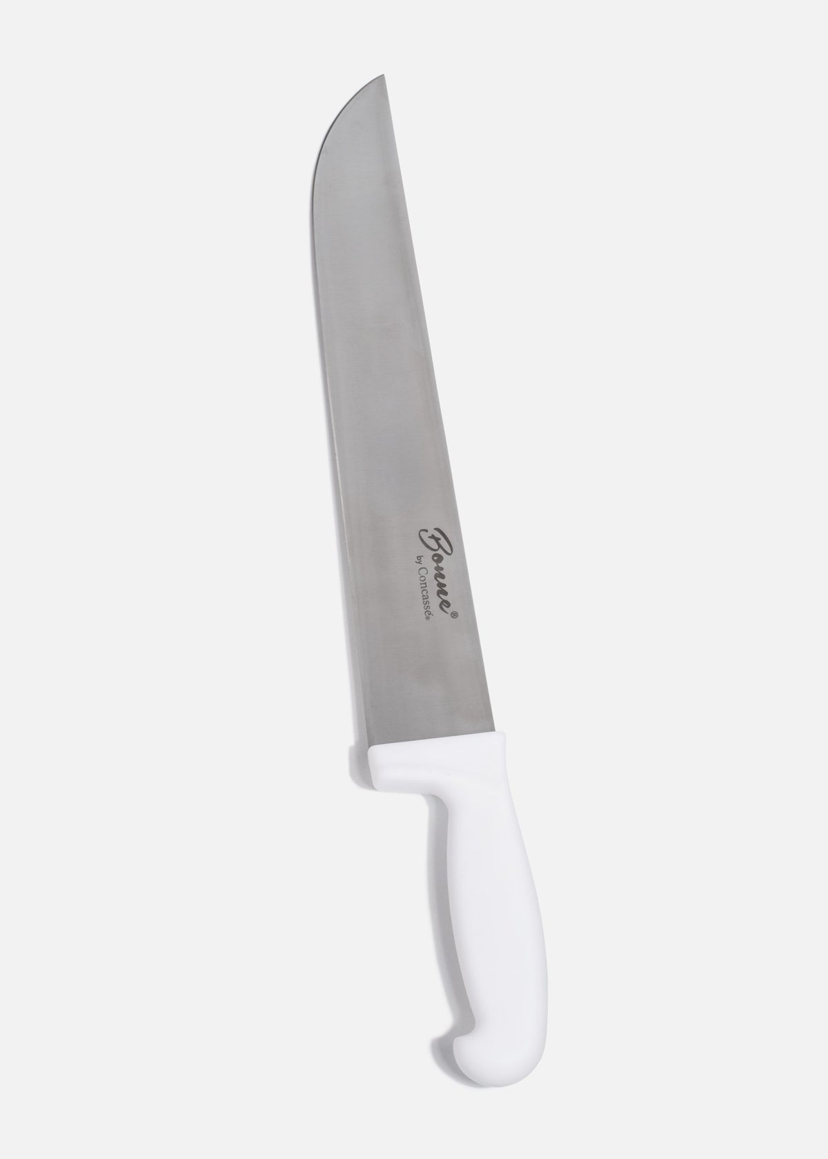 Cuchillo bistecero recto profesional de acero inoxidable uso rudo 12" — imagen de producto
