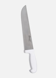 Cuchillo bistecero recto profesional de acero inoxidable uso rudo 12" — imagen de producto