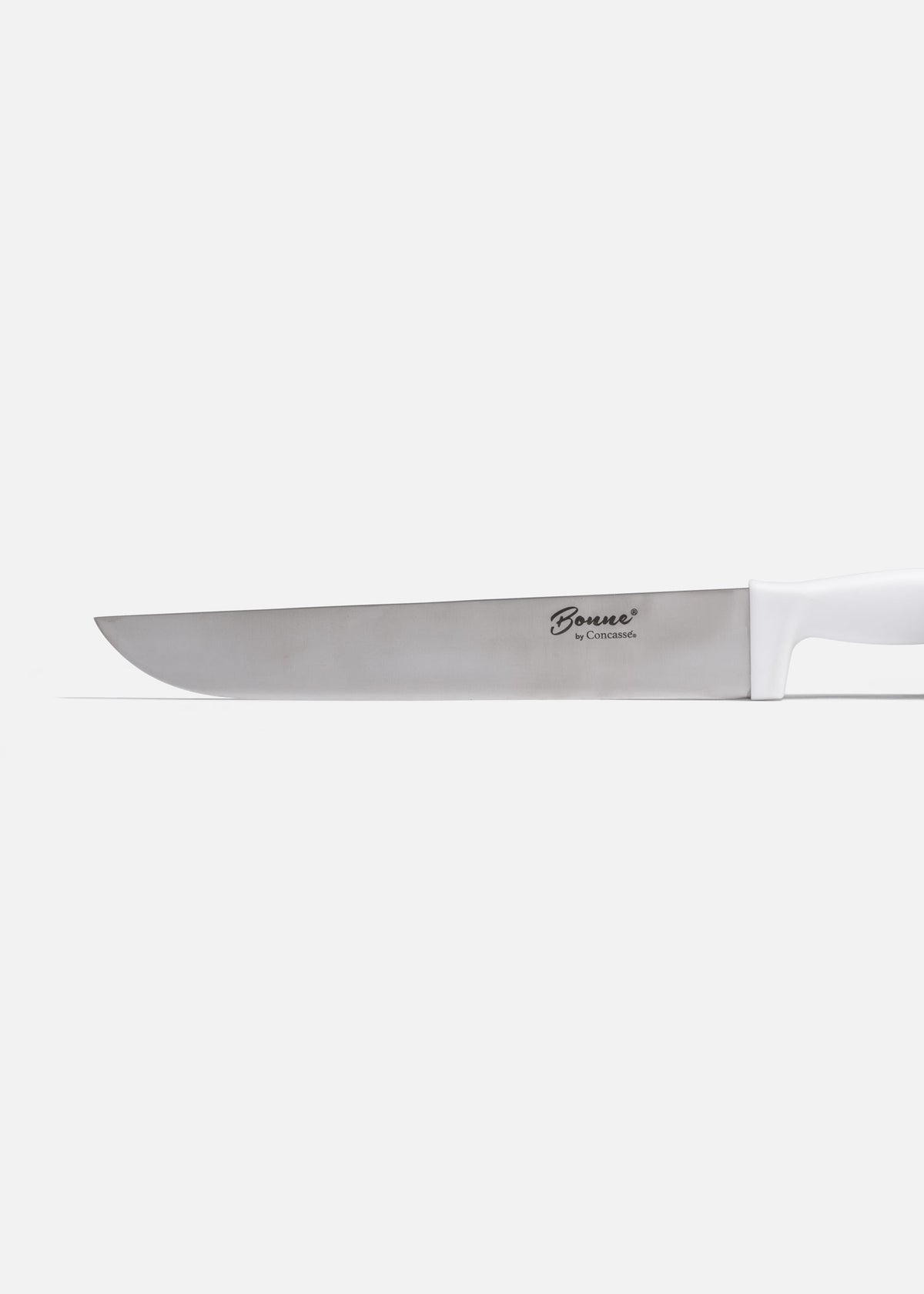 Cuchillo bistecero recto profesional de acero inoxidable uso rudo 12" — imagen de producto
