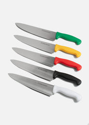 Cuchillo para chef de acero inoxidable alta duración de filo 10" +carbón+cromo+ vanadio. Premium — imagen de producto