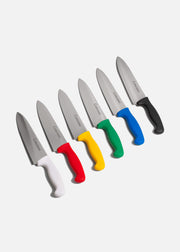 Cuchillo para chef de acero inoxidable alta duración de filo 8". Premium — imagen de producto