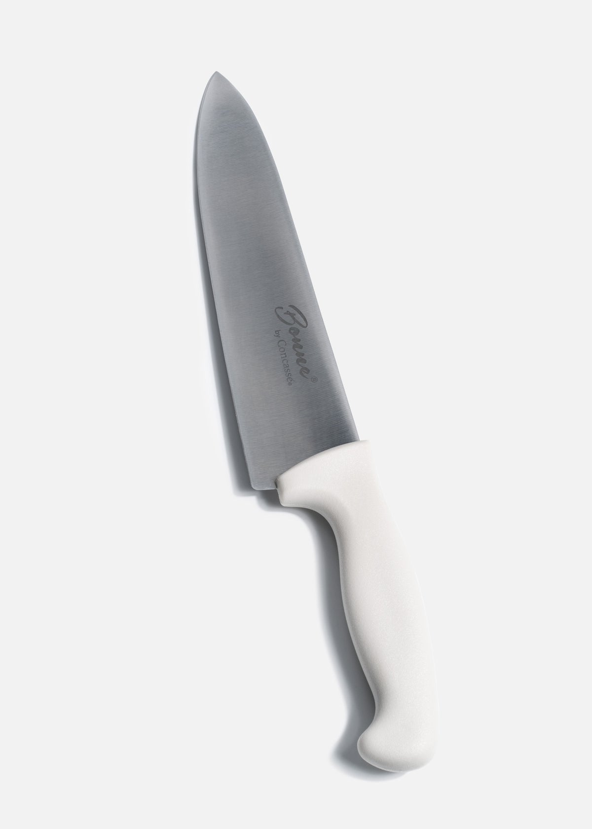 Cuchillo para chef de acero inoxidable blanco, rojo, negro, beige, amarillo y verde Forge 8". Premium — imagen de producto
