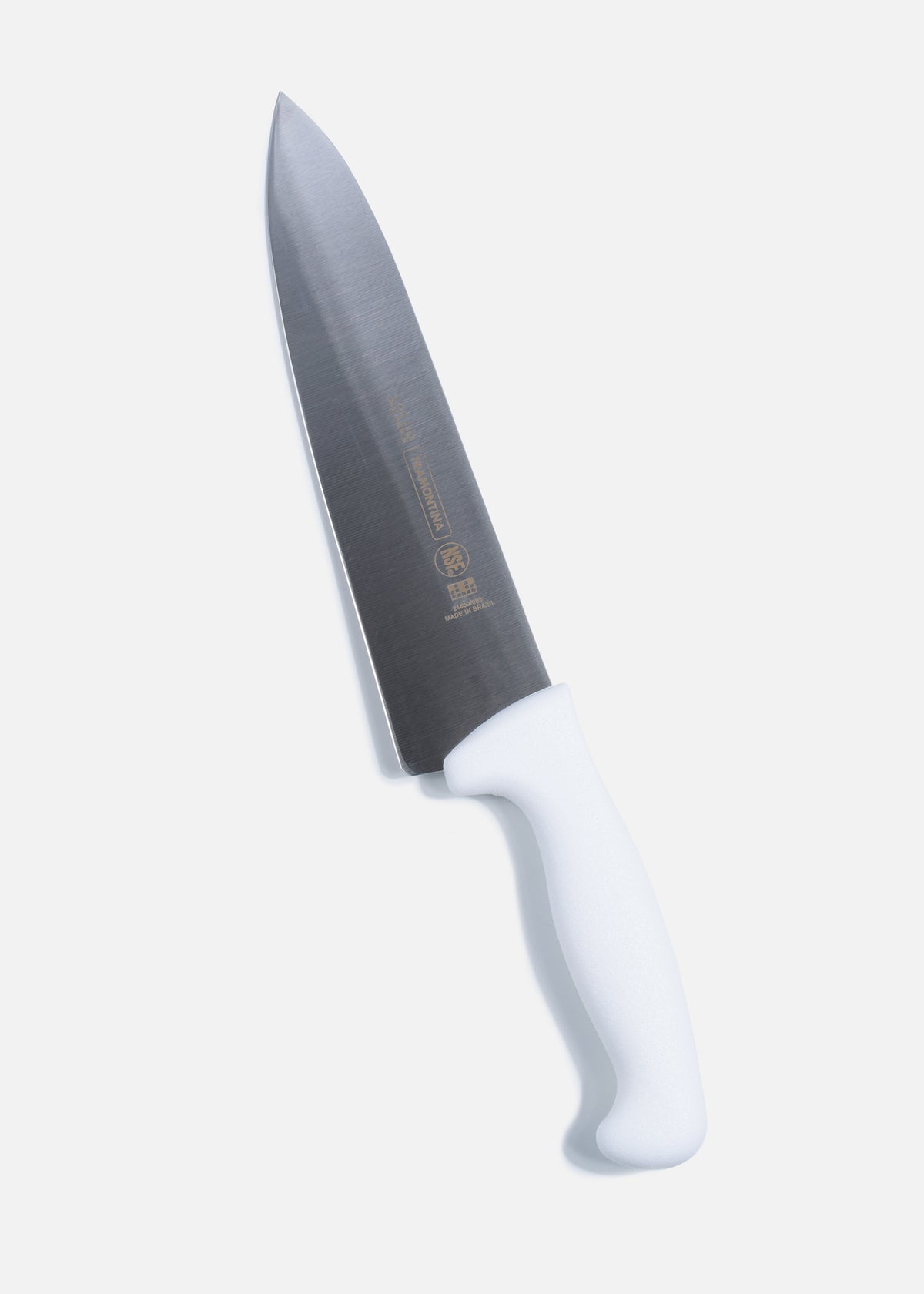 Cuchillo para chef de acero inoxidable blanco 8" NSF Ferrox . Profesional — imagen de producto