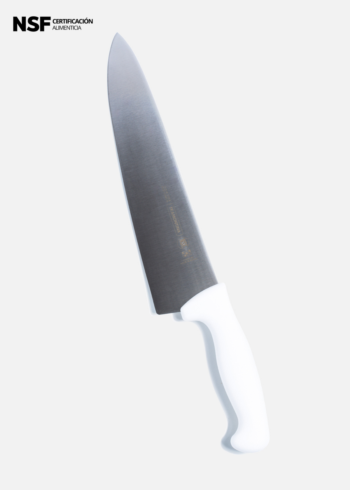 Cuchillos para chef de acero inoxidable Sharp Pro NSF y protección antimicrobiana 10". Profesional — imagen de producto