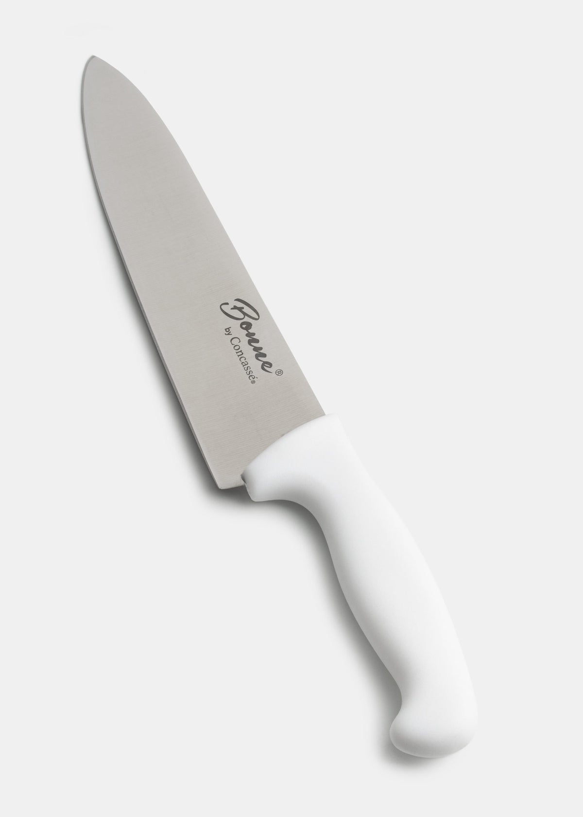 Cuchillo para chef de acero inoxidable blanco, rojo, negro, beige, amarillo y verde Forge 8". Premium — imagen de producto