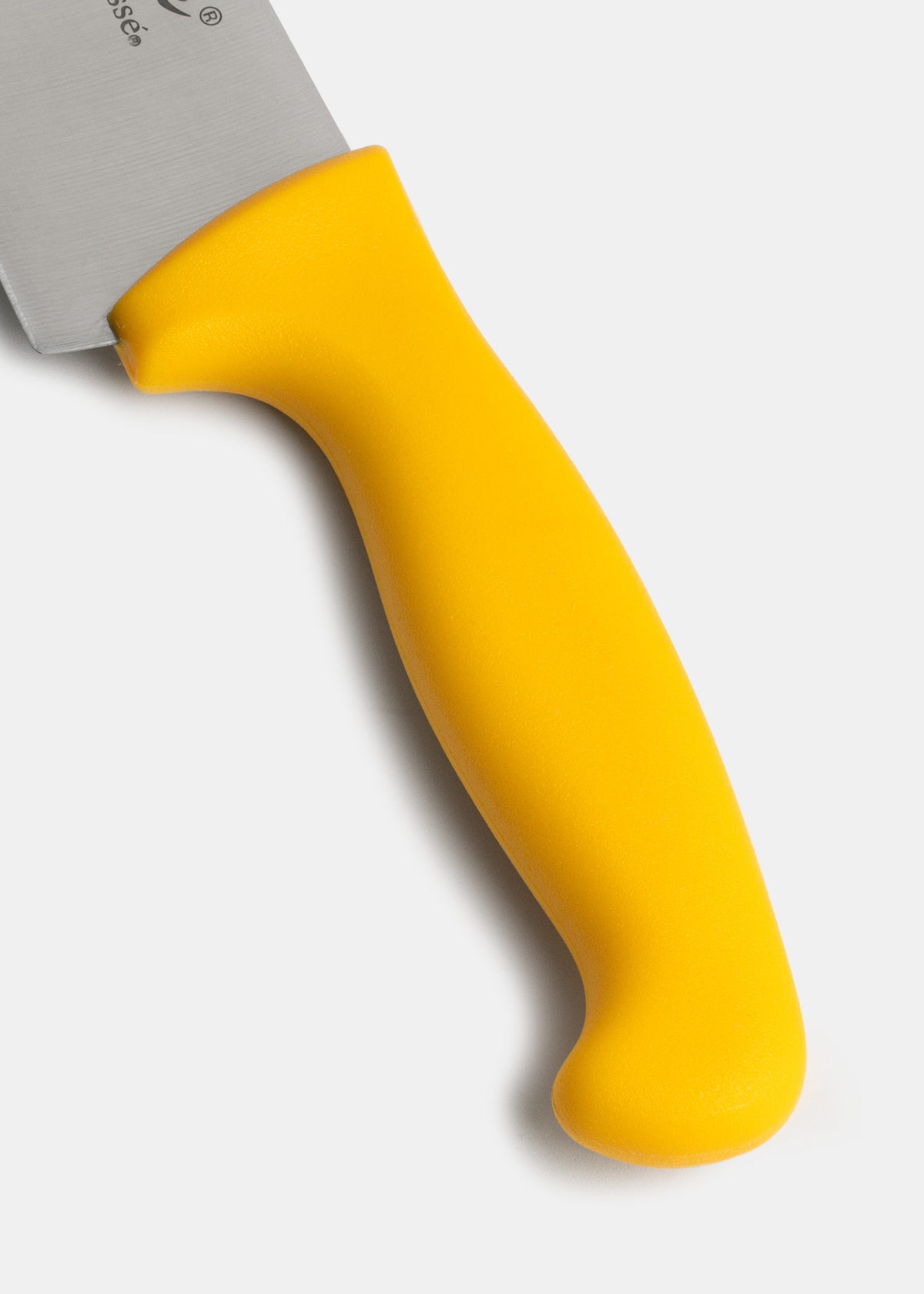 Cuchillo para chef de acero inoxidable blanco, rojo, negro, beige, amarillo y verde Forge 8". Premium — imagen de producto