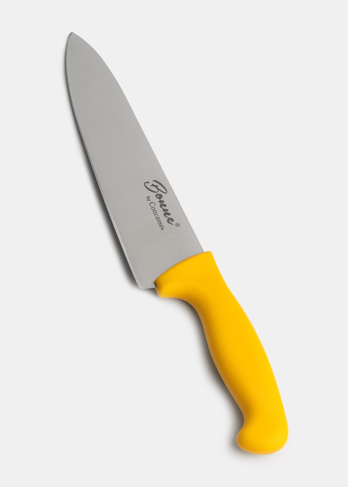 Cuchillo para chef de acero inoxidable blanco, rojo, negro, beige, amarillo y verde Forge 8". Premium — imagen de producto
