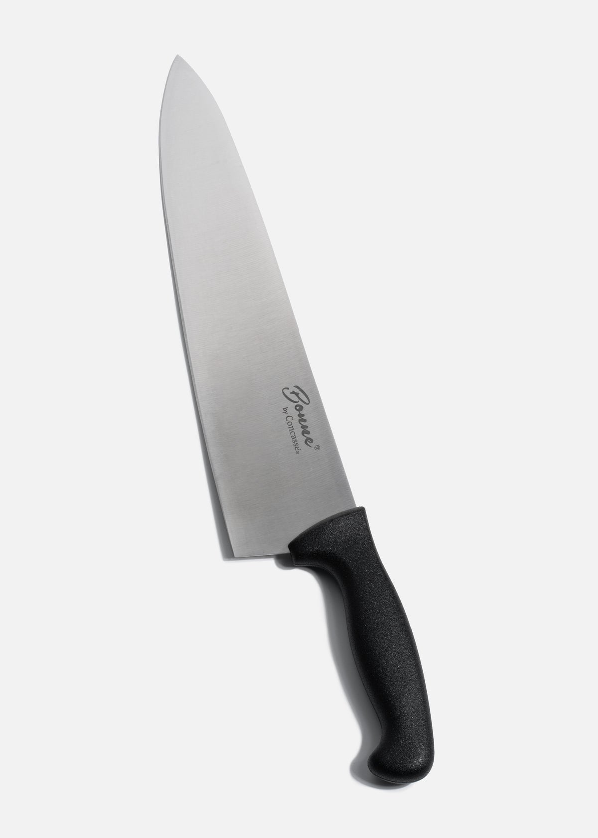 Cuchillos para chef de acero inoxidable negro y blanco Arc 12". Premium — imagen de producto