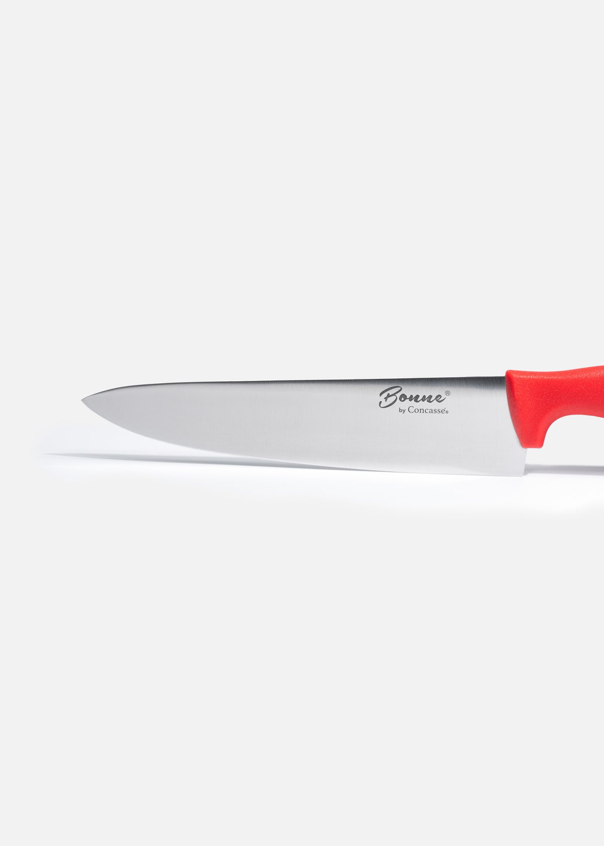 Cuchillo de acero inoxidable para chef rojo, azul, blanco, negro, amarillo y verde Coltello 10". Premium — imagen de producto