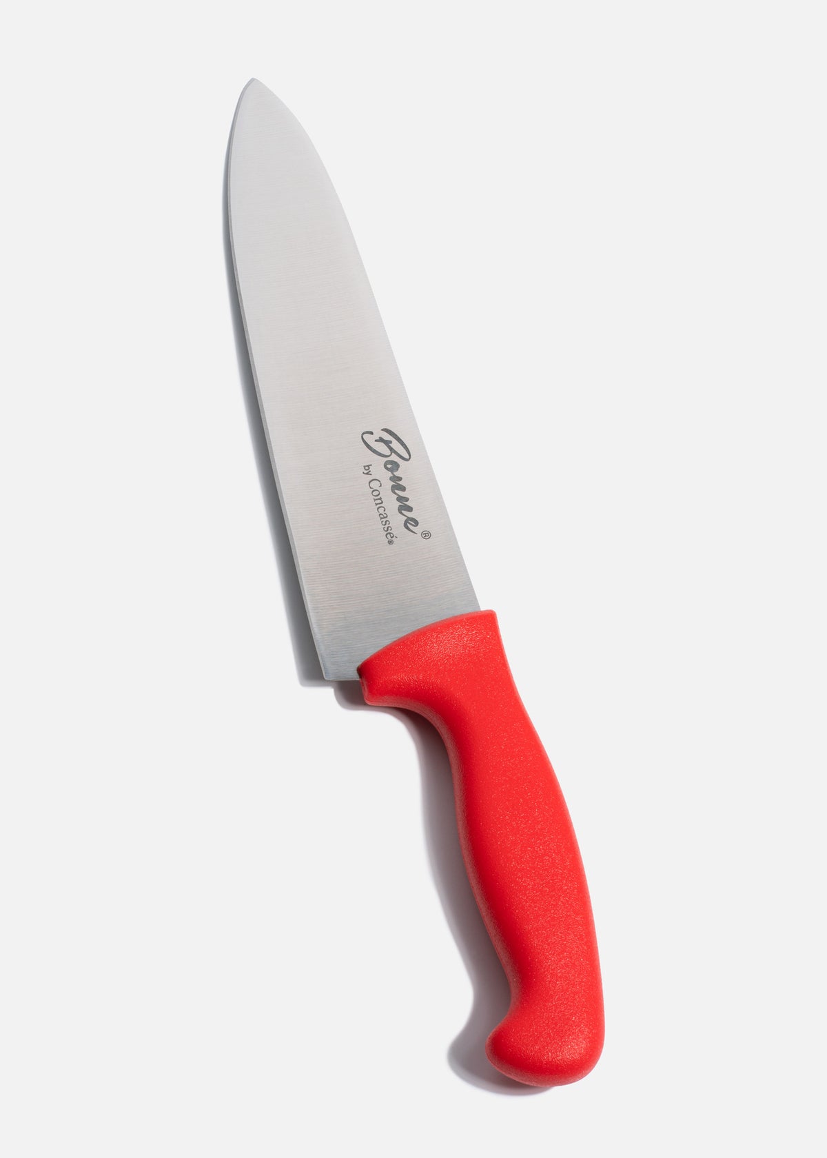 Cuchillo para chef de acero inoxidable blanco, rojo, negro, beige, amarillo y verde Forge 8". Premium — imagen de producto