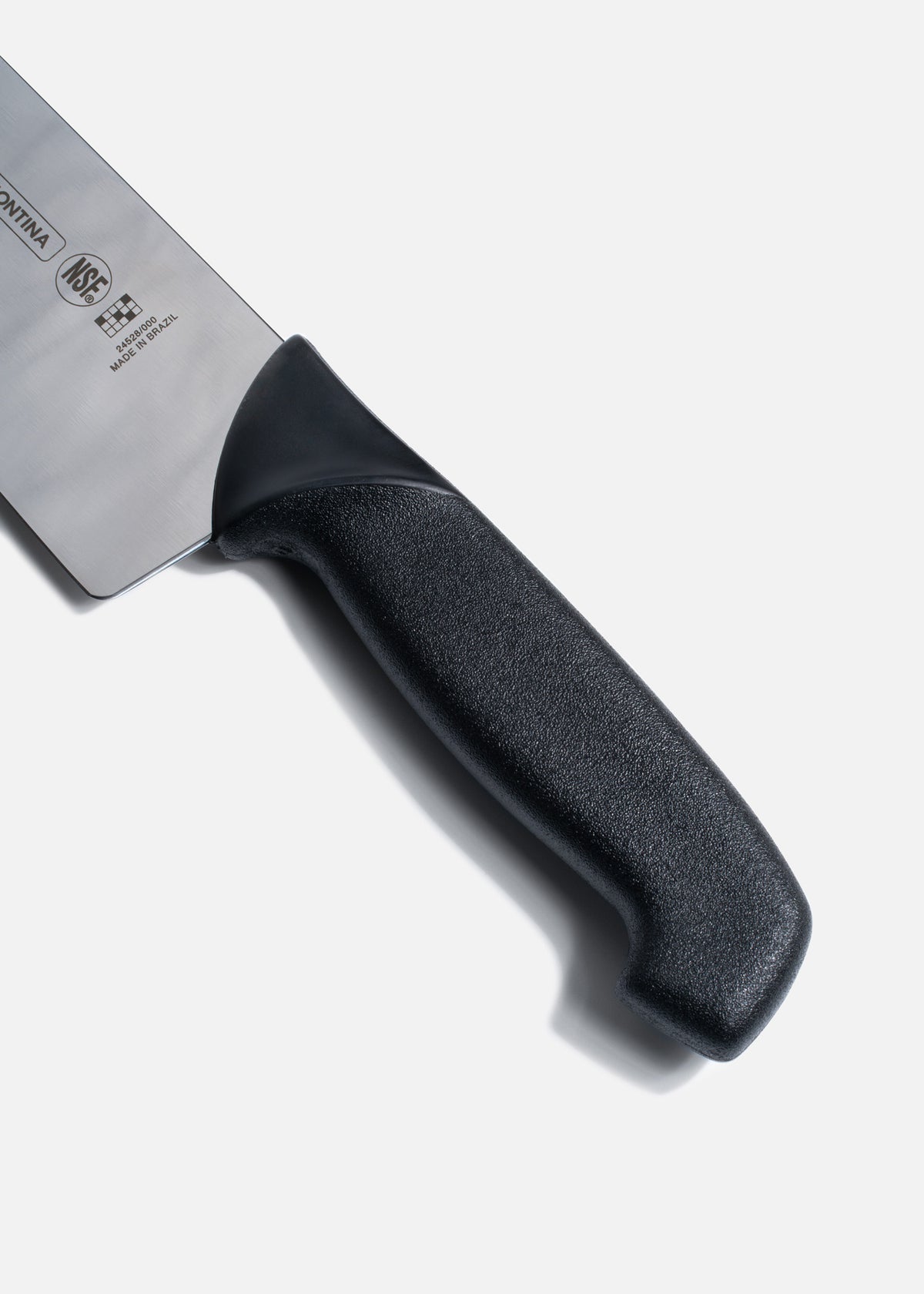 Cuchillos para chef acero inoxidable negro Steel Grip NSF y protección antimicrobiana 10". Profesional — imagen de producto