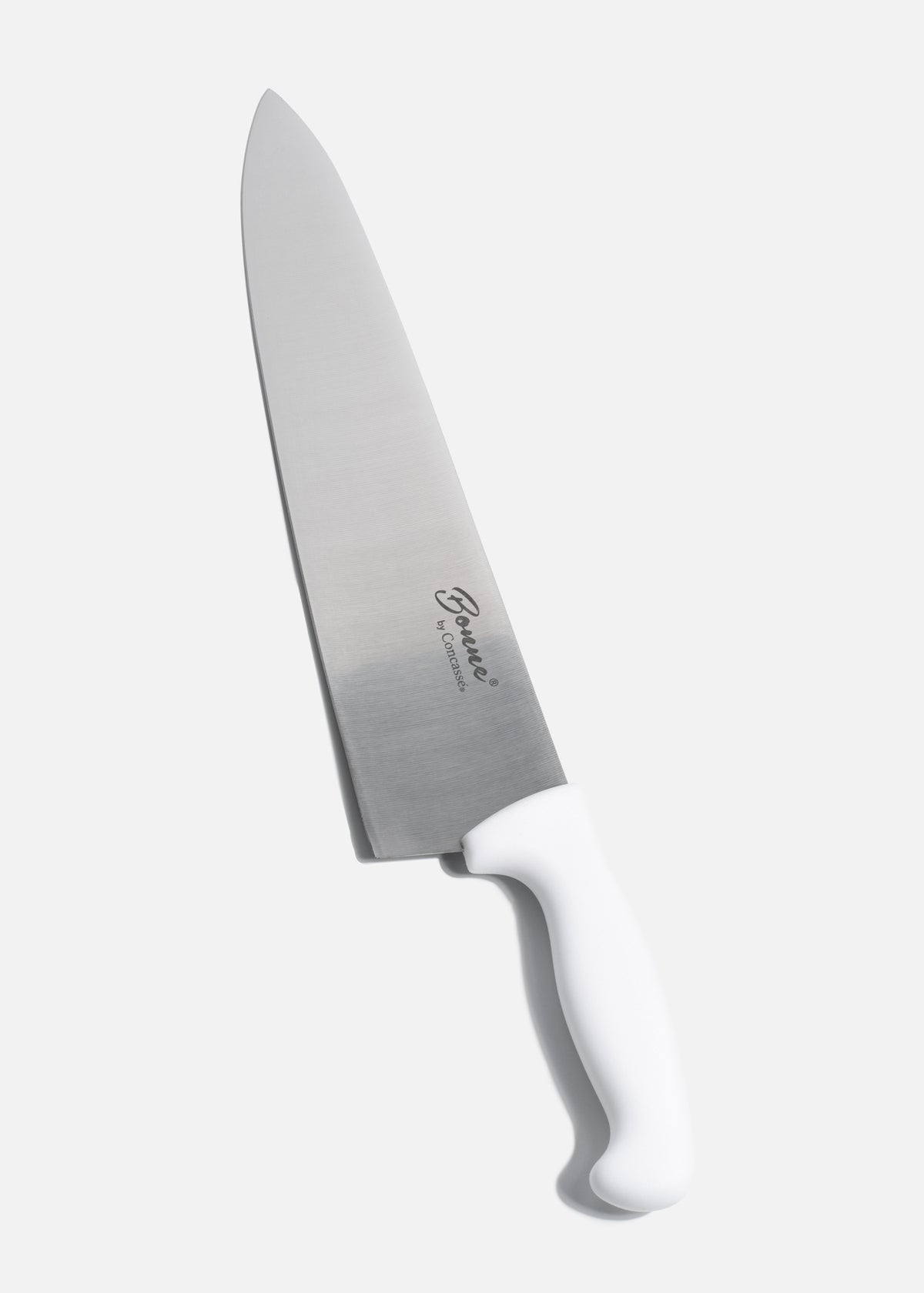 Cuchillos para chef de acero inoxidable negro y blanco Arc 12". Premium — imagen de producto