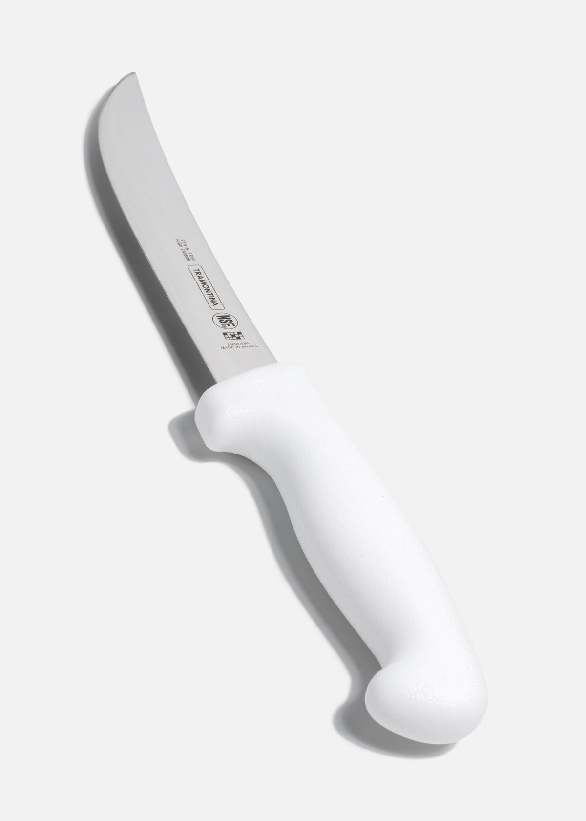 Cuchillo para deshuesar flexible y curvo de acero inoxidable blanco NSF 6". Premium — imagen de producto