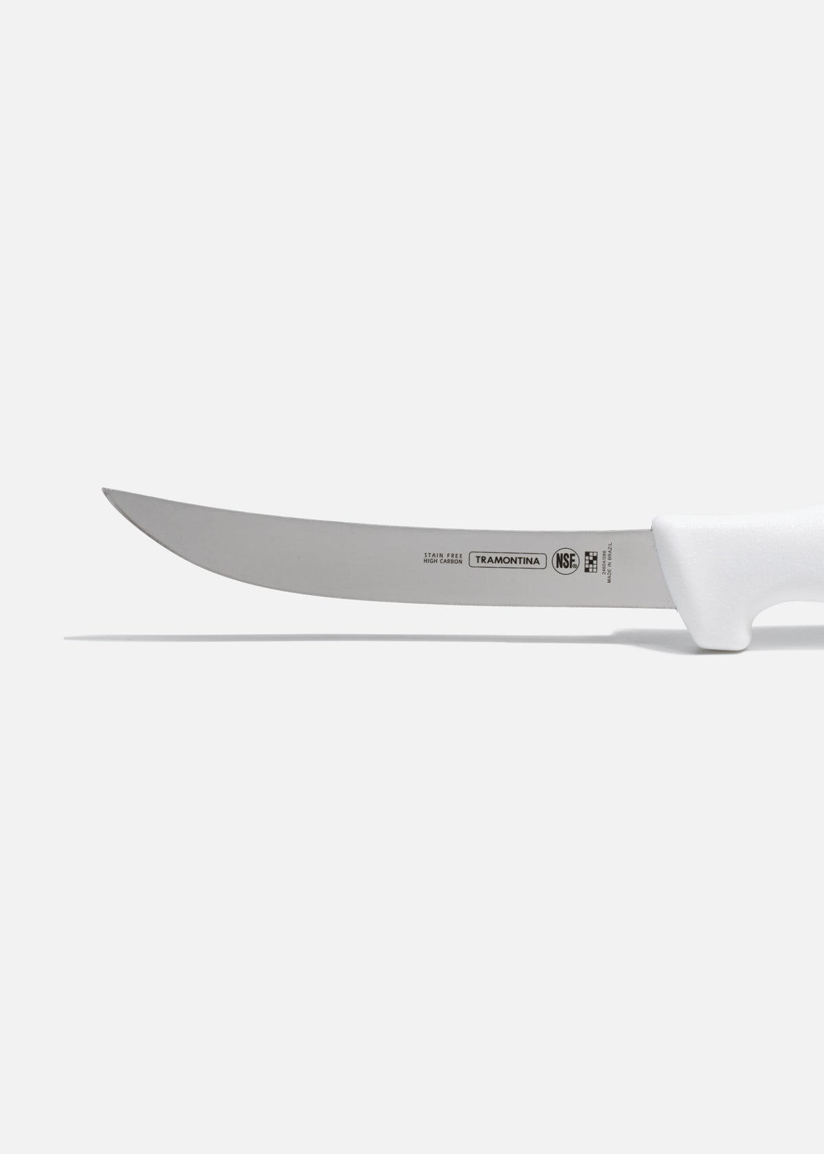 Cuchillo para deshuesar flexible y curvo de acero inoxidable blanco NSF 6". Premium — imagen de producto