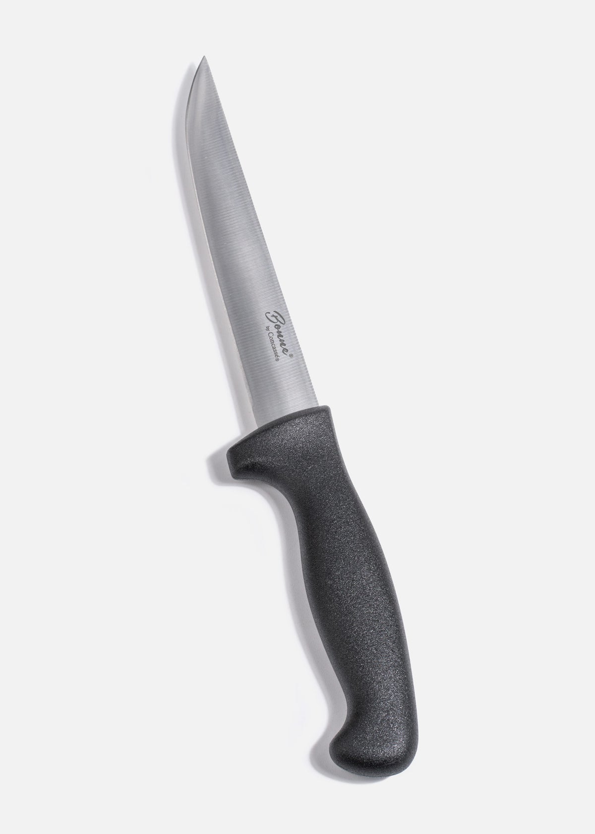 Cuchillo para deshuesar recto profesional de acero inoxidable con mango antideslizante rojo, verde, blanco, negro, amarillo y azul  6". Premium — imagen de producto
