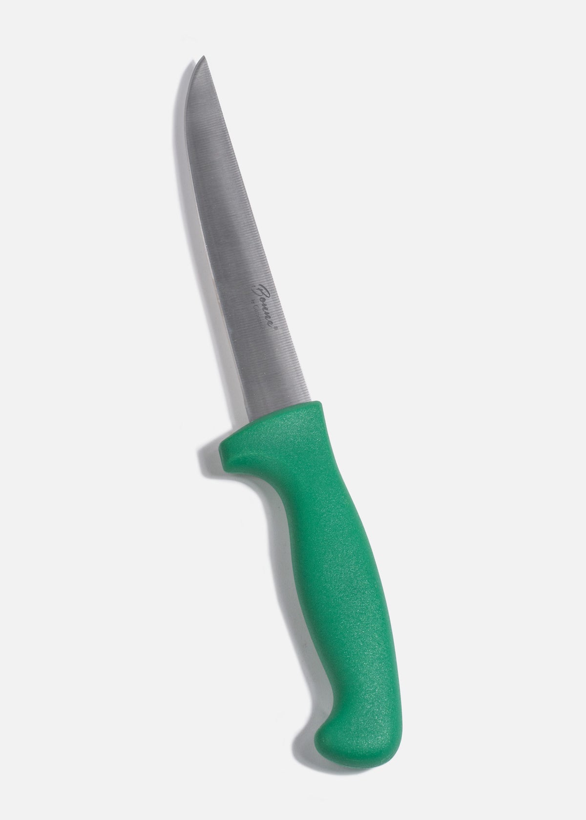Cuchillo para deshuesar recto profesional de acero inoxidable con mango antideslizante rojo, verde, blanco, negro, amarillo y azul  6". Premium — imagen de producto