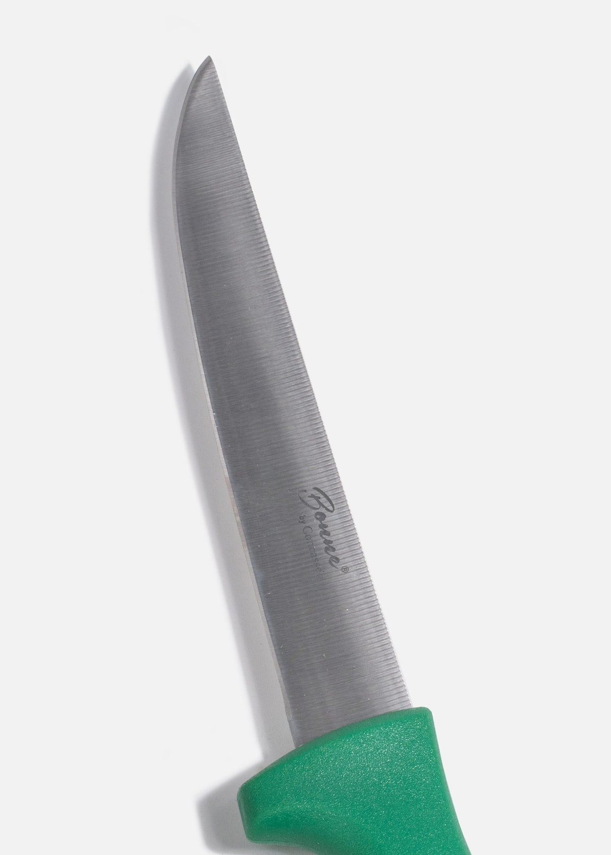 Cuchillo para deshuesar recto profesional de acero inoxidable con mango antideslizante rojo, verde, blanco, negro, amarillo y azul  6". Premium — imagen de producto