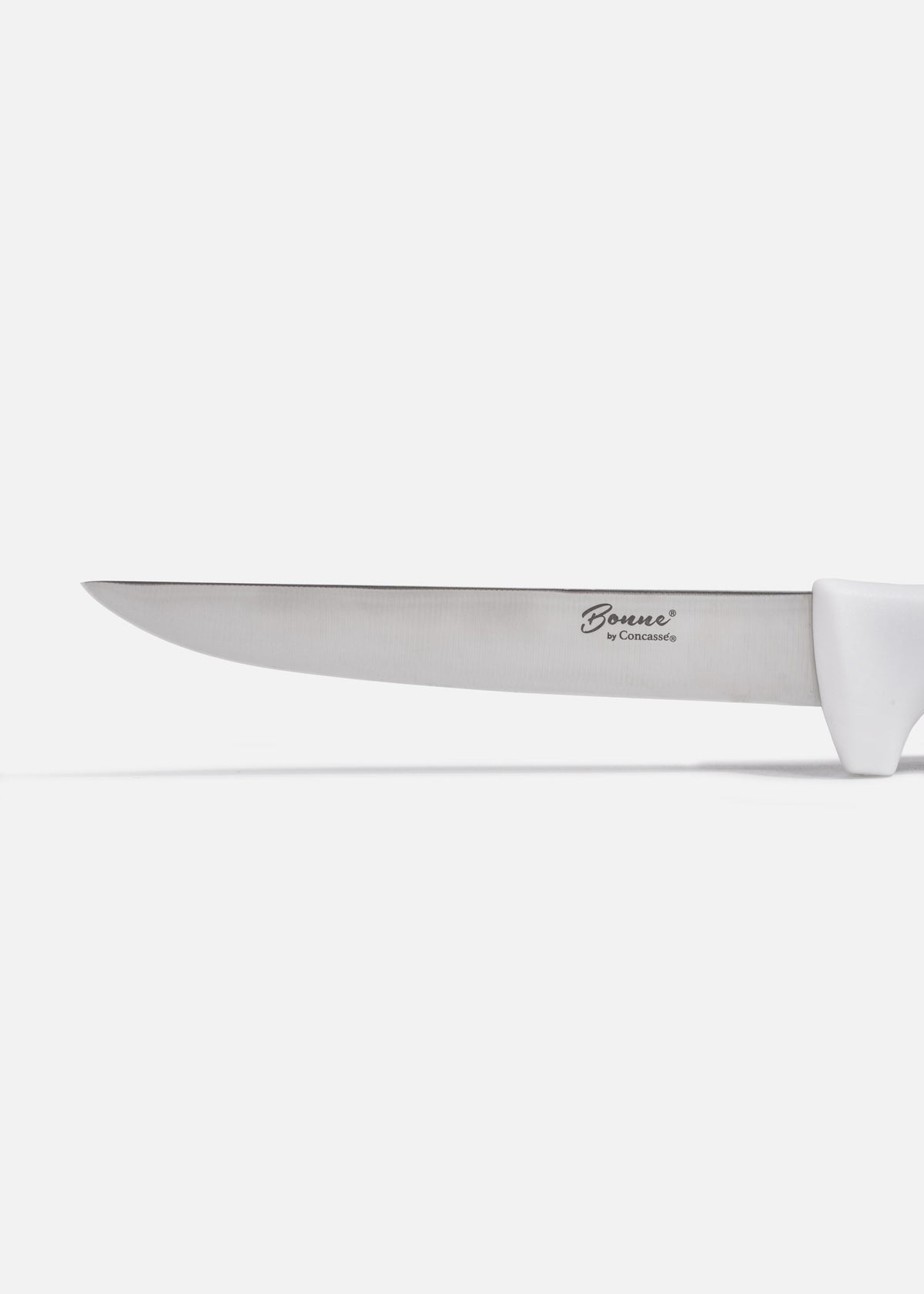 Cuchillo para deshuesar recto profesional de acero inoxidable con mango antideslizante rojo, verde, blanco, negro, amarillo y azul  6". Premium — imagen de producto