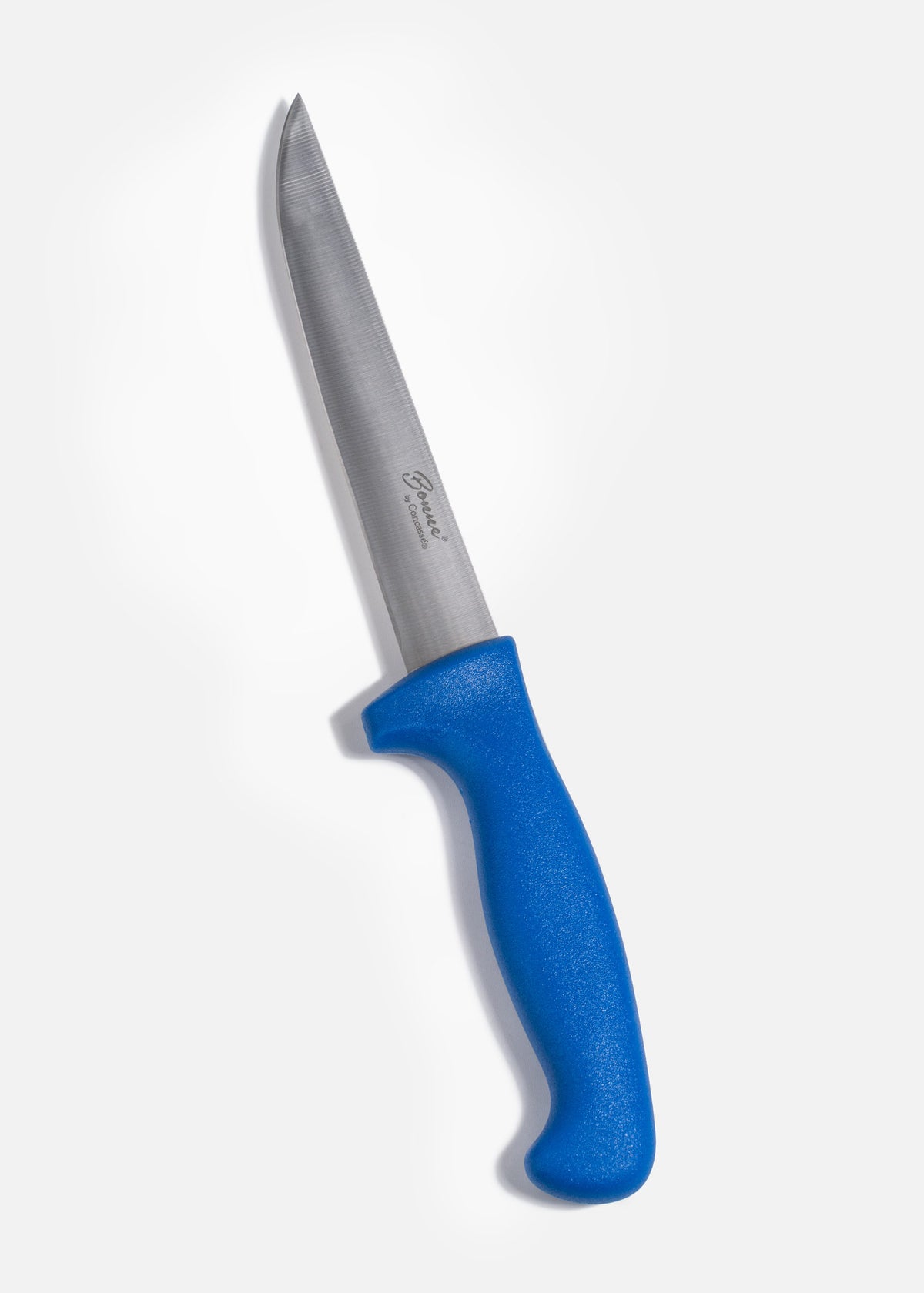 Cuchillo para deshuesar recto profesional de acero inoxidable con mango antideslizante rojo, verde, blanco, negro, amarillo y azul  6". Premium — imagen de producto
