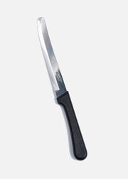 Cuchillo para frutas acero inoxidable mango plástico negro Plenus 5". Premium — imagen de producto