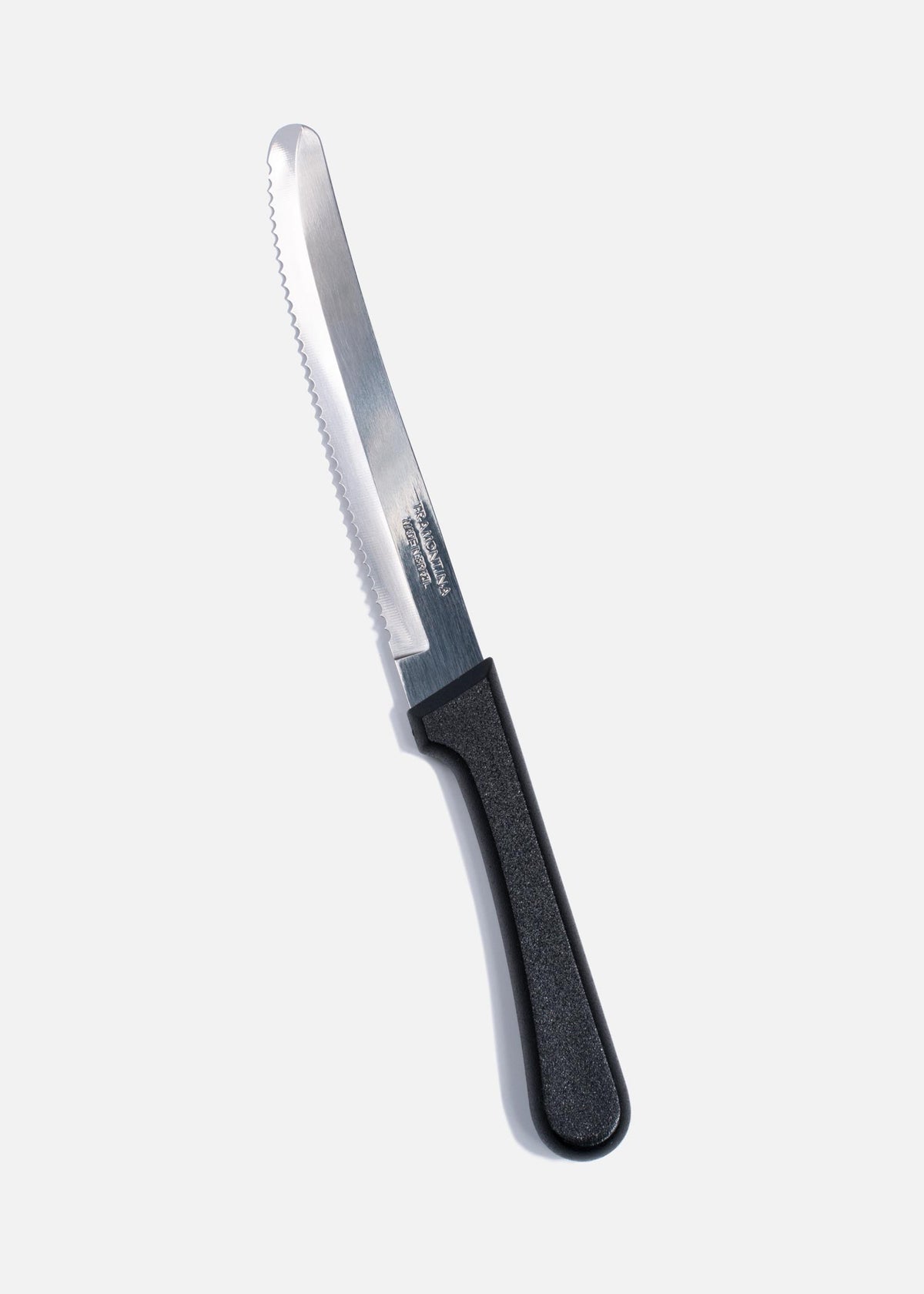 Cuchillo para frutas acero inoxidable mango plástico negro Plenus 5". Premium — imagen de producto