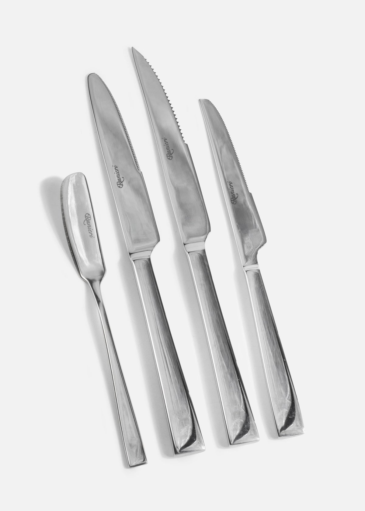 Cubiertos de acero inoxidable Bari para mesa y servicio HORECA
