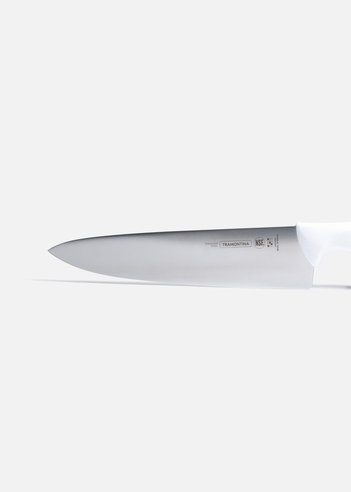 Cuchillo para chef de acero inoxidable blanco NSF Savora 10". Premium — imagen de producto