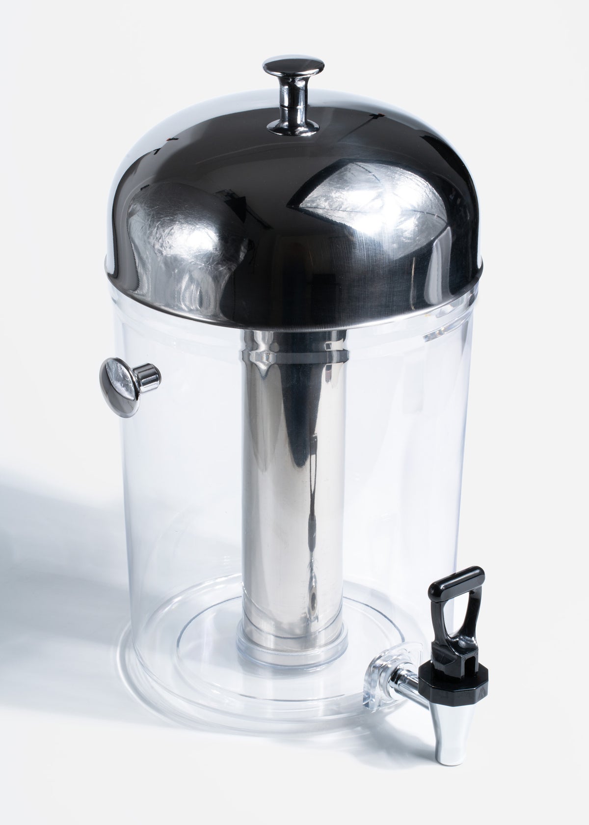 Dispensador de jugo de aluminio plata Elite 8 L — imagen de producto, vista 4