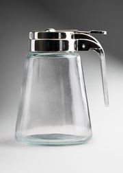Dispensador de miel de vidrio transparente 280 ml — imagen de producto