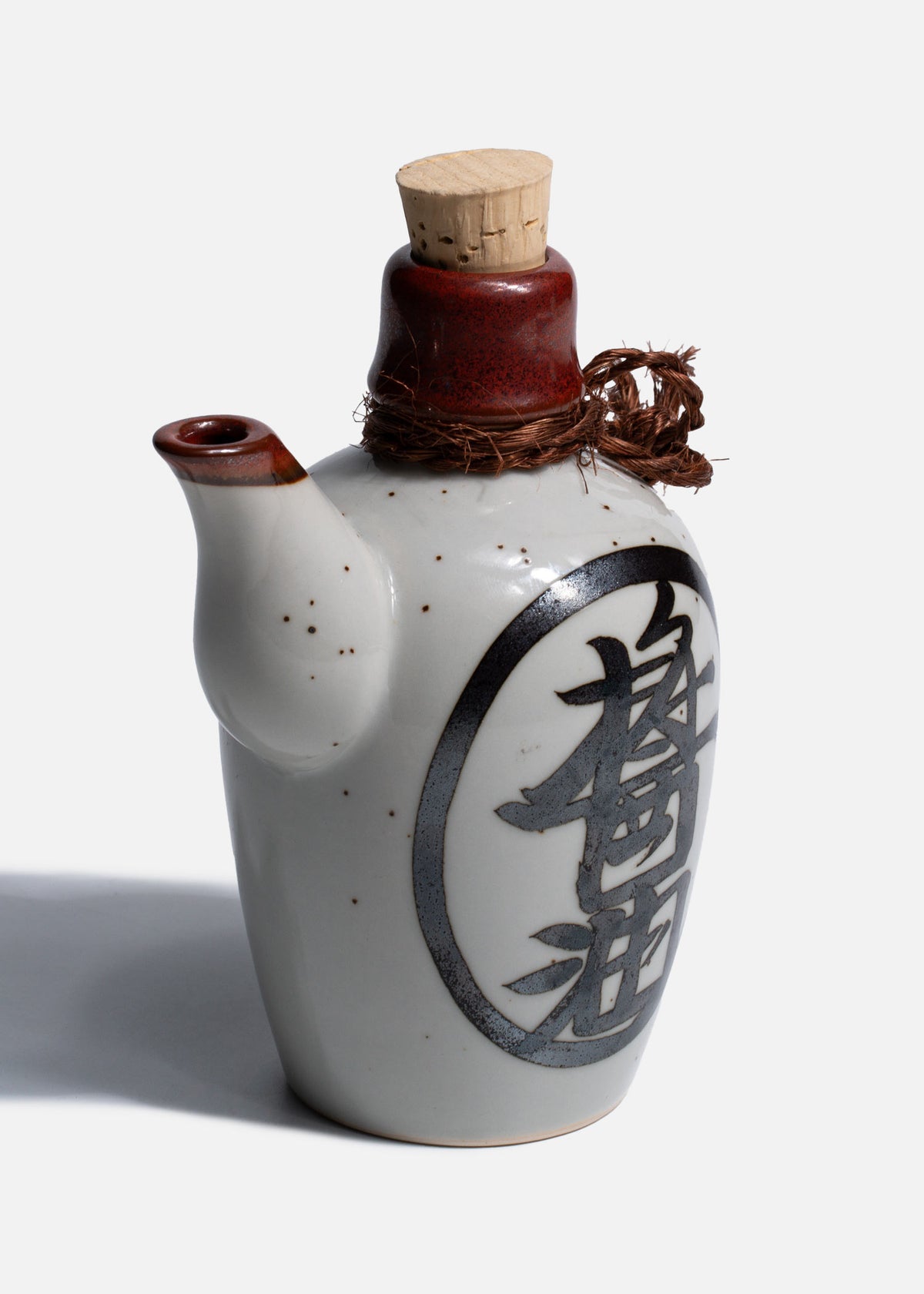 Dispensador de soya con corcho de porcelana beige Umami 177 ml — imagen de producto, vista 3