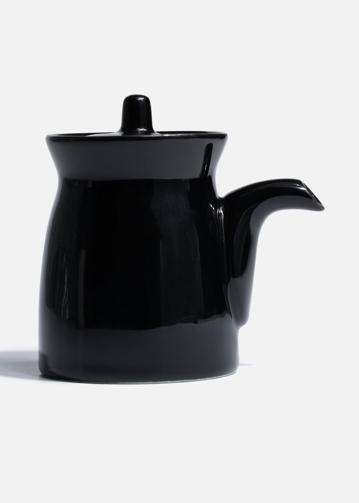 Dispensador de soya de cerámica negro brillante Tsuki 147 ml / 5 oz — imagen de producto, vista 3