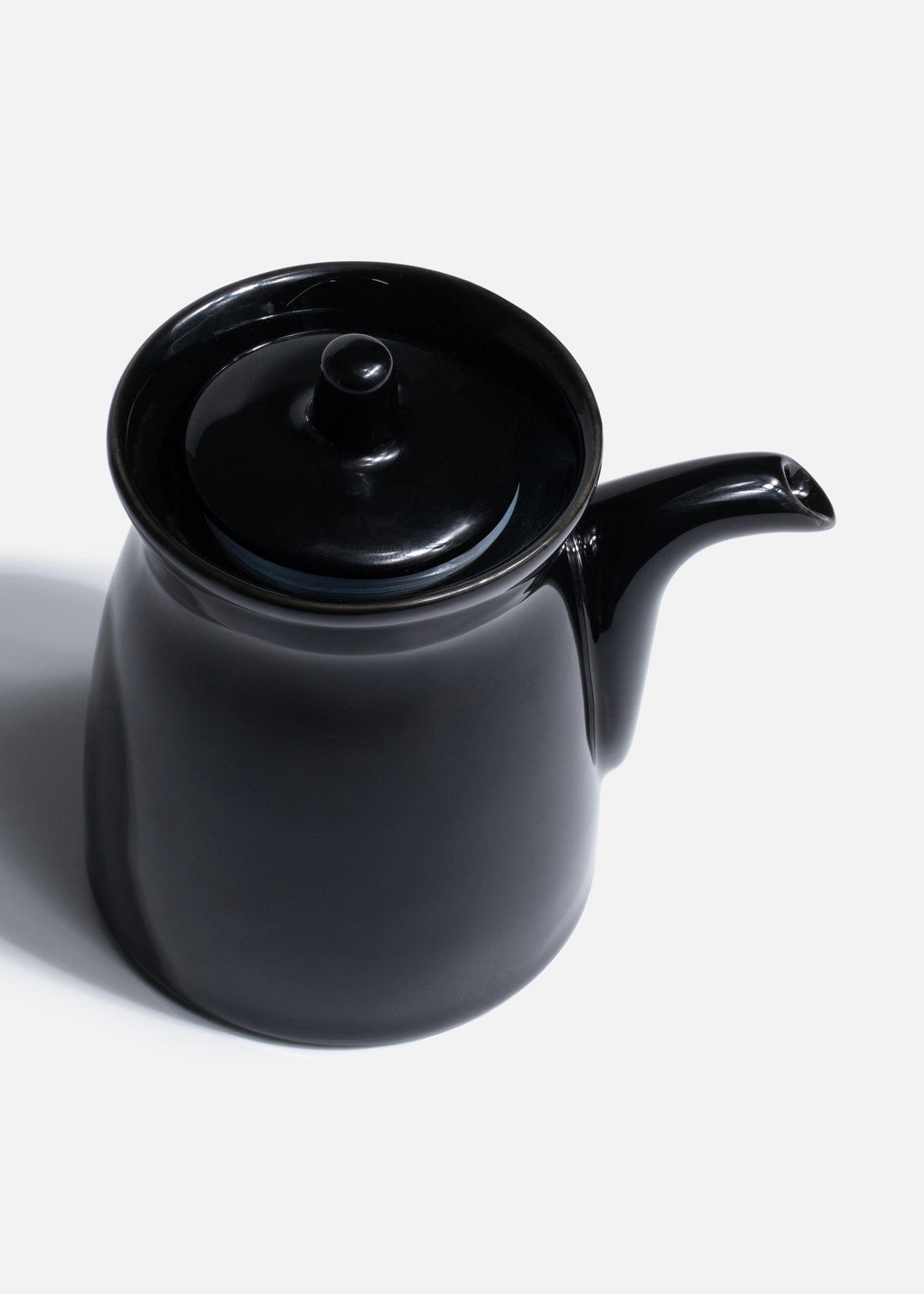 Dispensador de soya de cerámica negro brillante Tsuki 147 ml / 5 oz — imagen de producto, vista 4