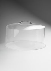 Domo para pastel de acrílico transparente Gloss 30 cm — imagen de producto